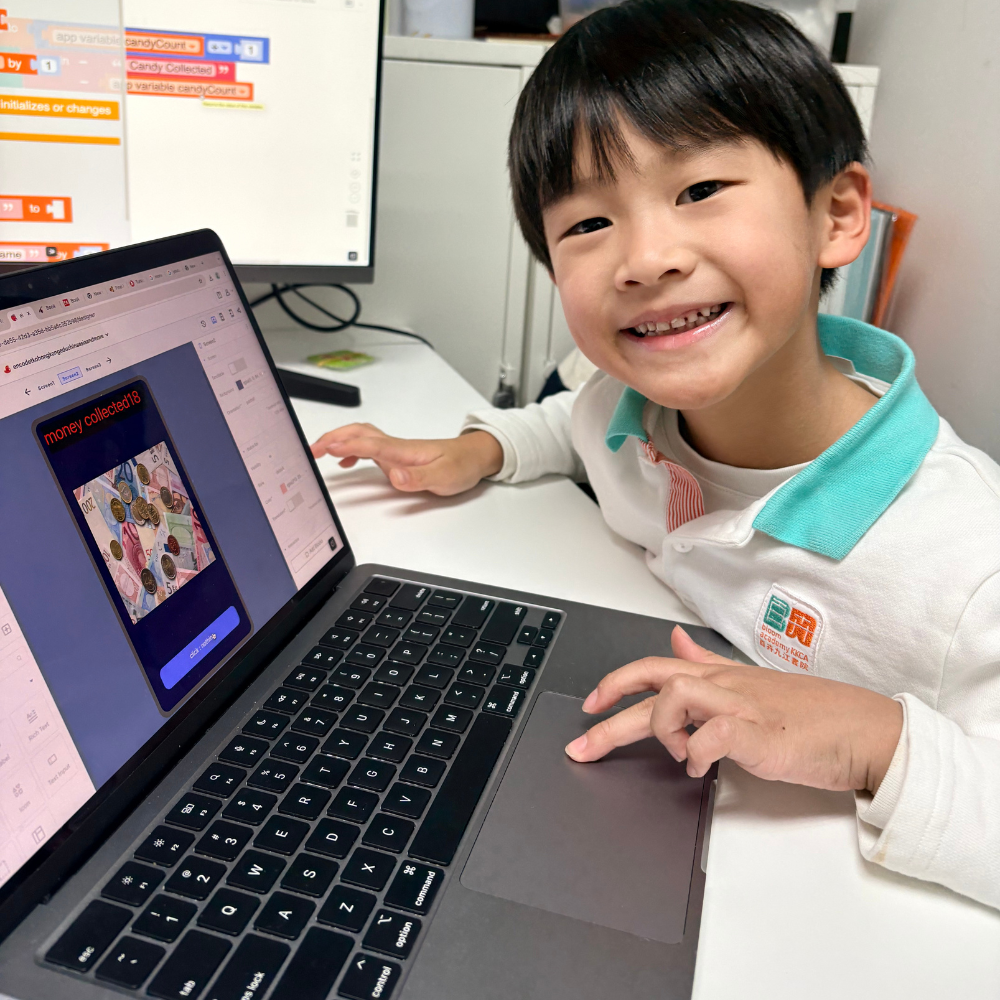 boy learning thunkable